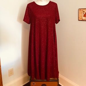 LuLaRoe Sequin Carly NWOT XL